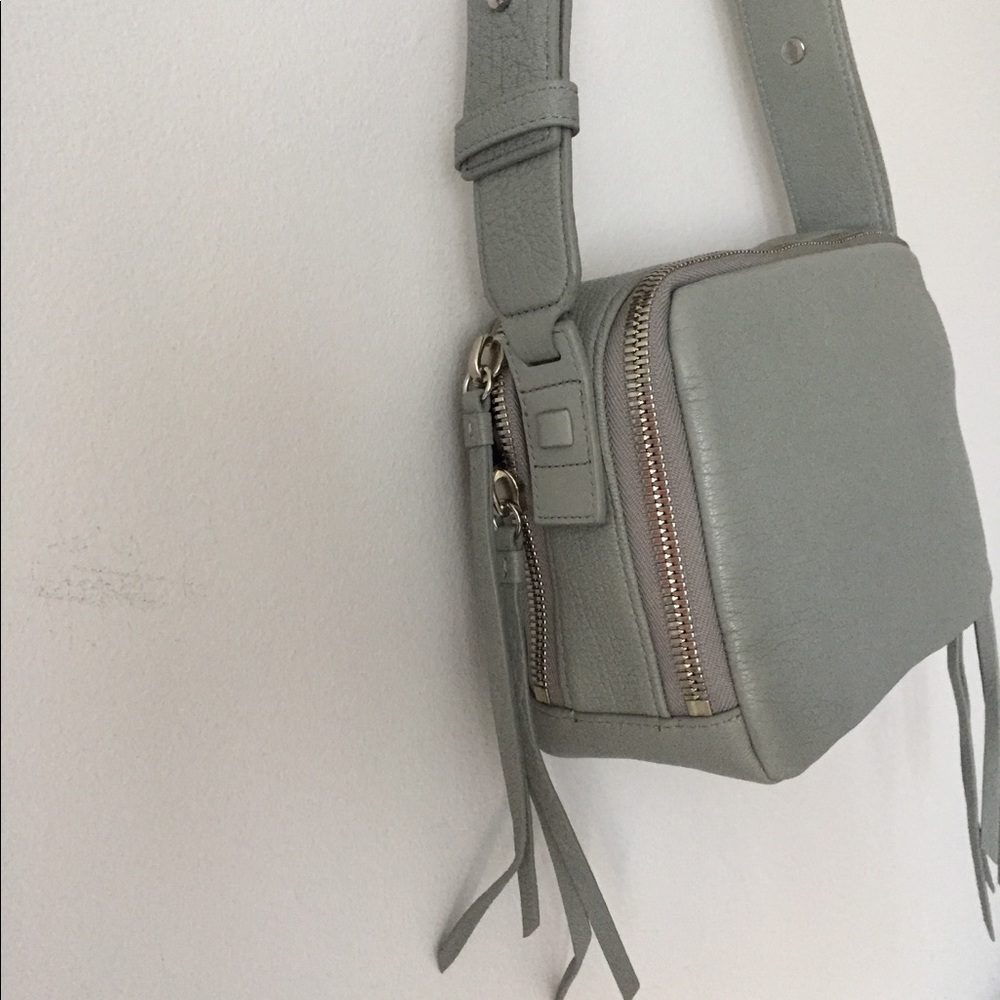 All Saints Gray Crossbody Bag - Picture 9 of 15
